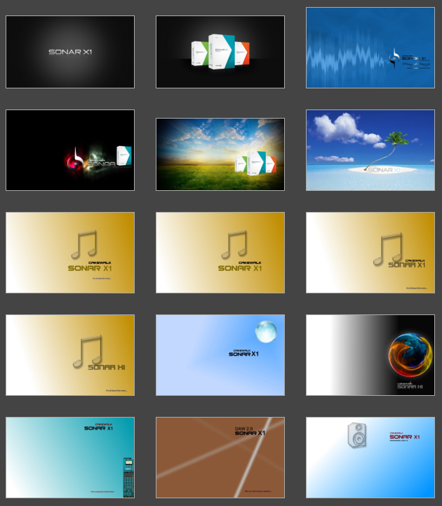 Sonar X1 Wallpapers SonarX1Wallpapers